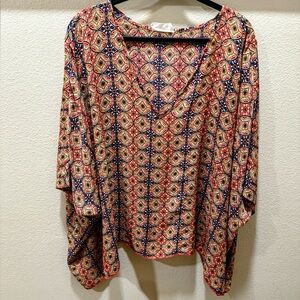 Let Them Eat Cake Poncho Blouse